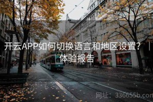 开云APP如何切换语言和地区设置？｜体验报告