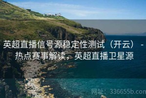 英超直播信号源稳定性测试（开云） - 热点赛事解读，英超直播卫星源