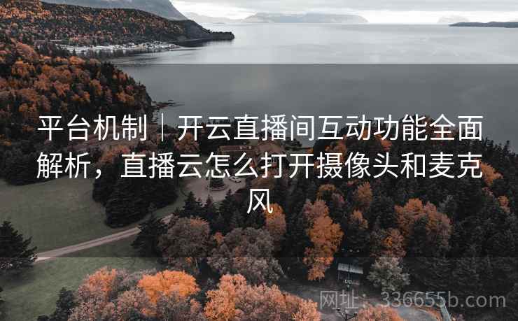 平台机制|开云直播间互动功能全面解析,直播云怎么打开摄像头和麦克风 平台机制|开云直播间互动功能全面解析,直播云怎么打开摄像头和麦克风